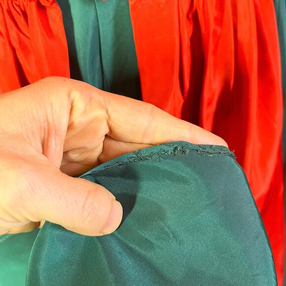 Vintage 60s Paulette Chicago 3-Piece Holiday Outfit Set Pants Dress Sash - Picture 4 of 16